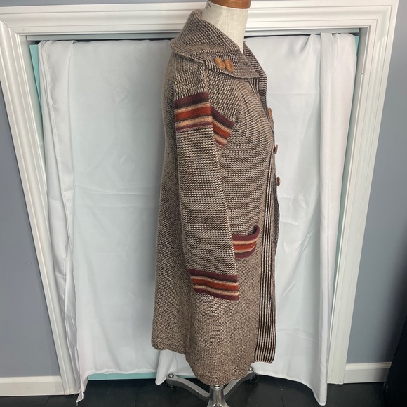 Wool Blend Knit Cardigan Size M - Picture 3 of 5